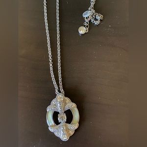 Angelic Genuine Mother of Pearl with Cut Crystals